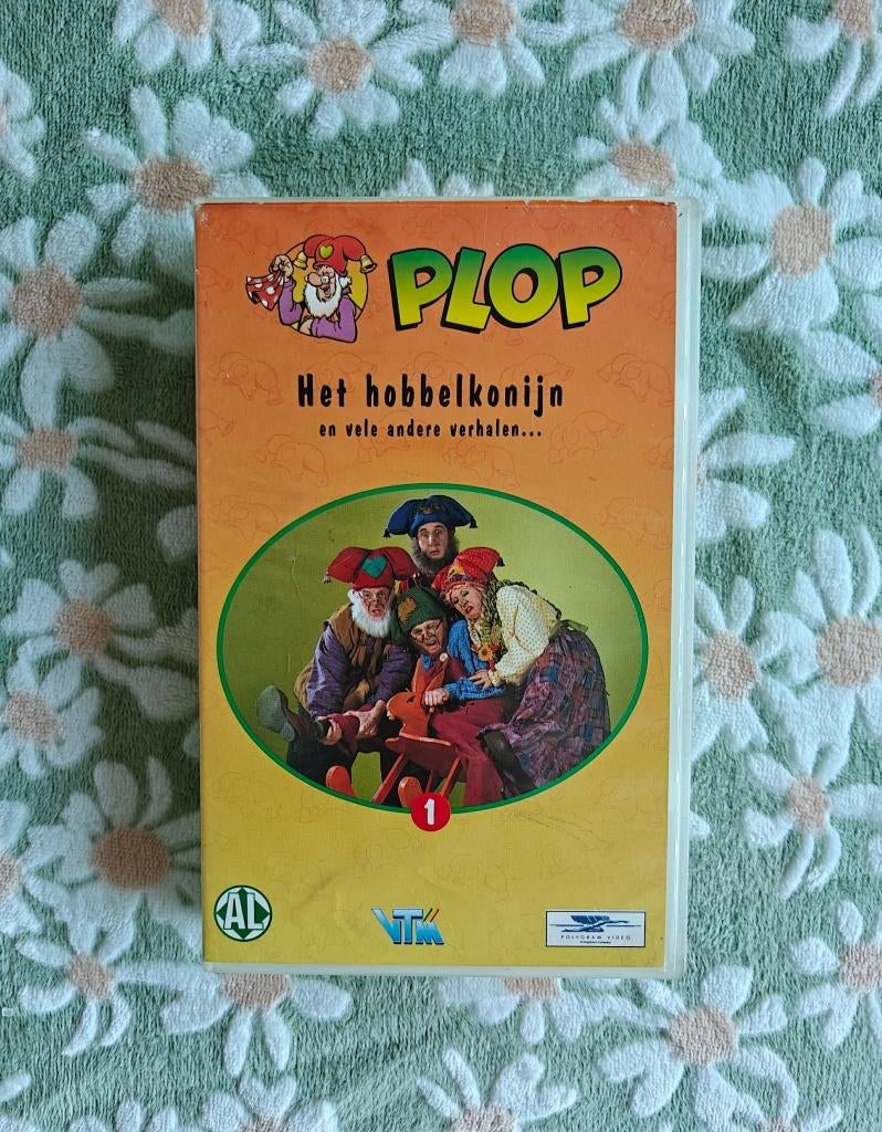 VHS - Plop - Het hobbelkonijn - Vintage - €7, Alle leeftijden, Ophalen, Gebruikt, Nederlandstalig