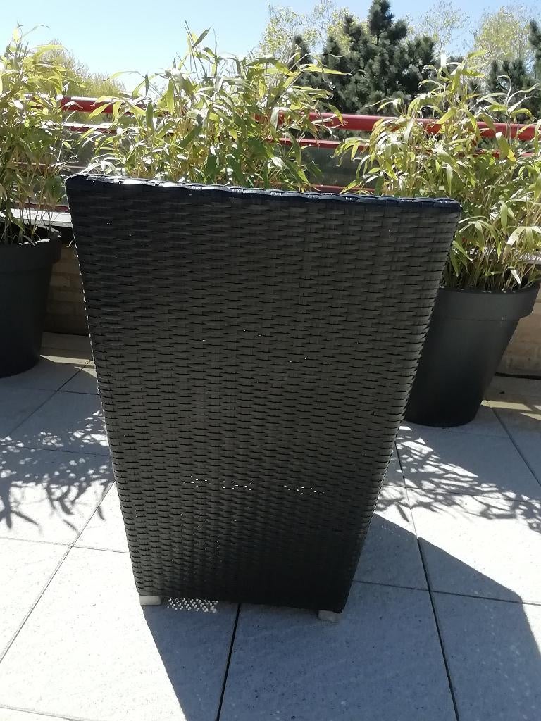 Tuinstoelen met kussen, Ophalen, Gebruikt, Wicker