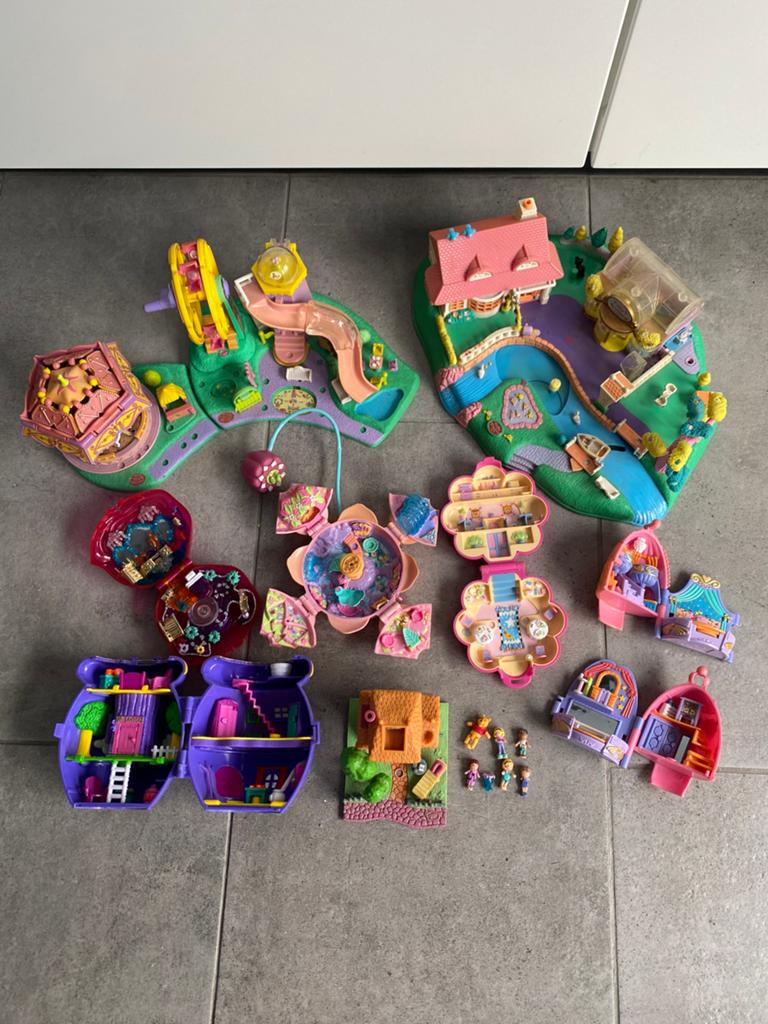 Veel polly pocket, Kinderen en Baby's, Speelgoed | Overig, Ophalen of Verzenden, Gebruikt