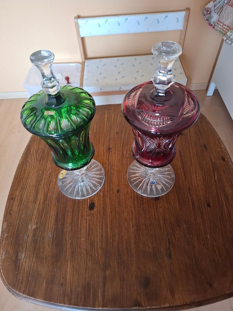 Kristal urnes, Verzamelen, Ophalen, Kristal