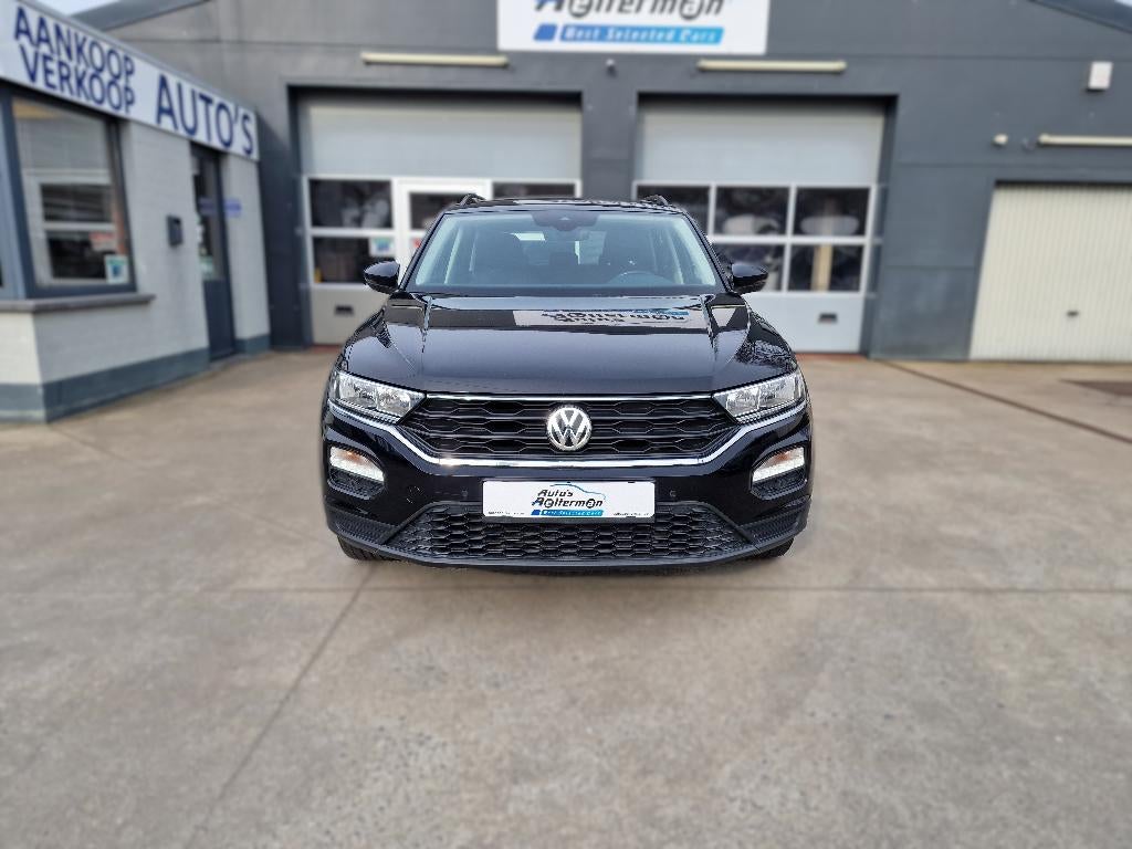 Volkswagen T-Roc 1.0 TSI AIRCO * GPS  * 4 NW BANDEN * ..., Auto's, Volkswagen, Voorwielaandrijving, Stof, Euro 6, Zwart