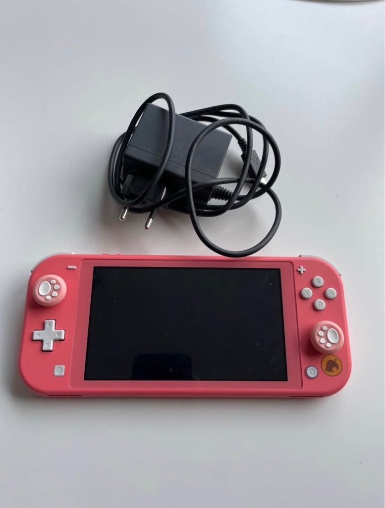 Nintendo Switch Lite, Games en Spelcomputers, Spelcomputers | Nintendo Switch Lite, Ophalen, Roze of Coral, Zo goed als nieuw