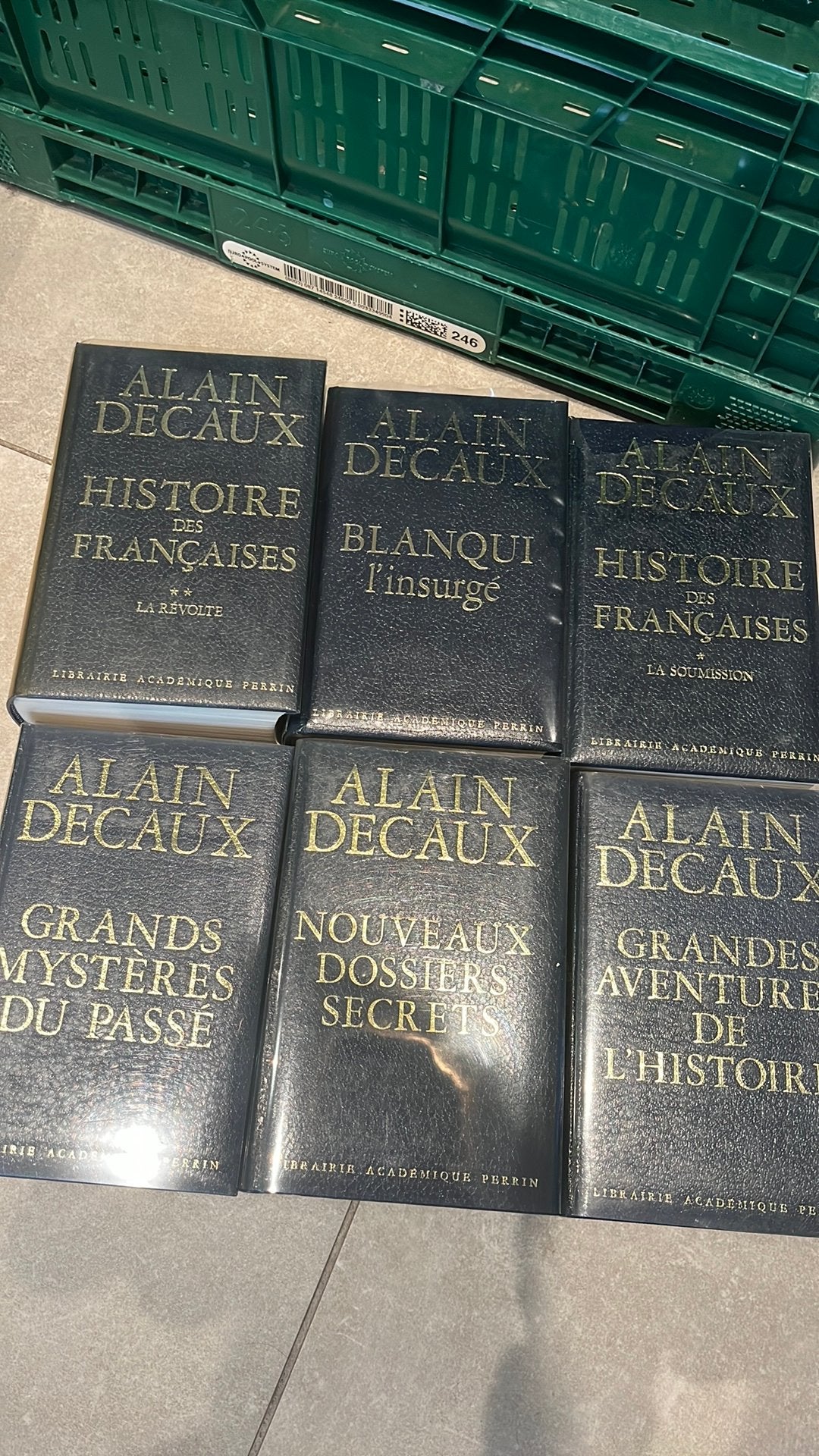 Alain Decaux, Antiek en Kunst, Ophalen
