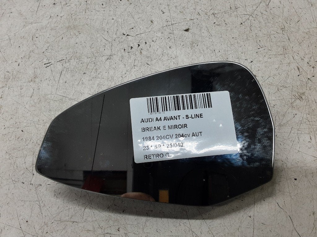 RETROVISEUR EXTERIEUR GAUCHE A4 Avant (B9) (8W0857535E), Autos : Pièces & Accessoires, Rétroviseurs, Mevr. I. Hauben, Audi, Utilisé