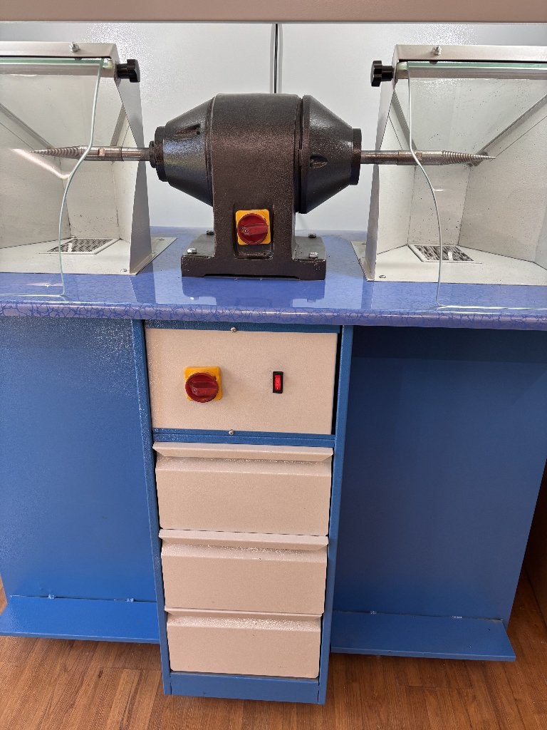 machine à polir professionnelle avec moteur, Bricolage & Construction, Enlèvement, Utilisé, Moteur électrique
