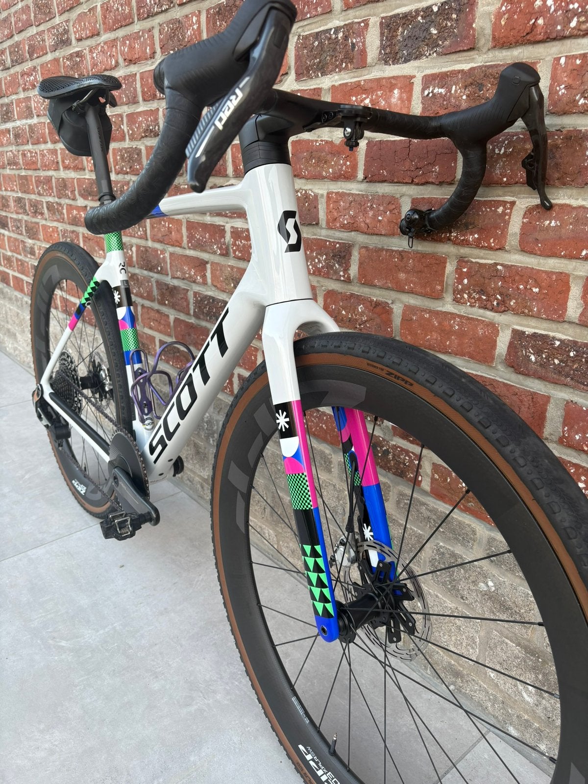 Gravel Scott Addict RC GR 2025, Enlèvement, Comme neuf, Titane