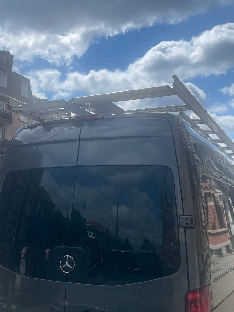 Galerij met ladderhouder/laadrol, Verzenden, Mercedes-Benz
