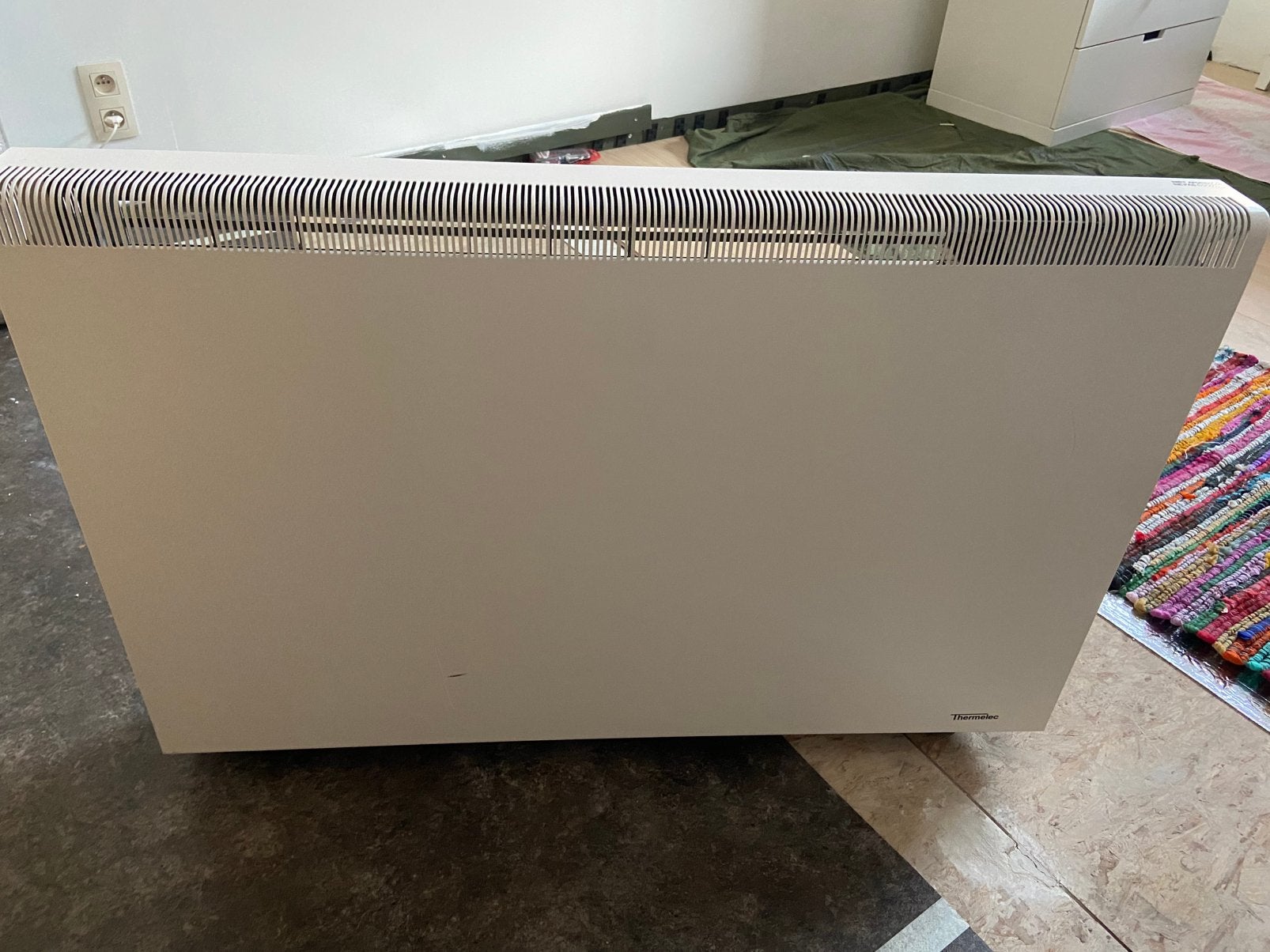 Gratis Thermelec elektrische verwarming, Bricolage & Construction, Chauffage & Radiateurs, Comme neuf, Poêle, 800 watts ou plus