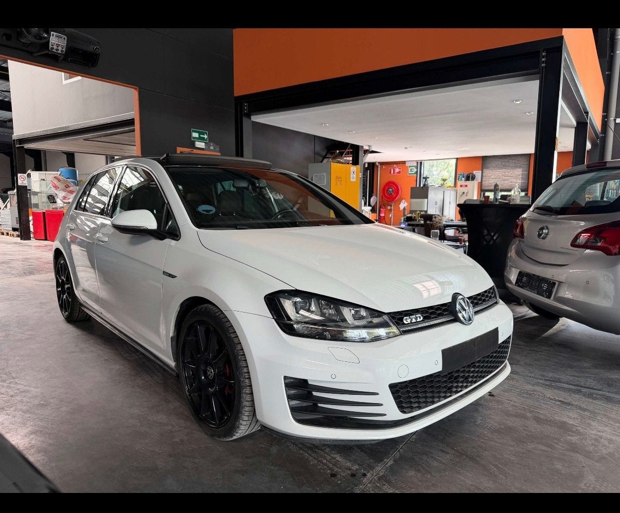 Volkswagen Golf GTD 2015 - 2.0 TDI 184 ch | DSG | Diesel., Auto's, 4 cilinders, Wit, Bedrijf, 5 deurs