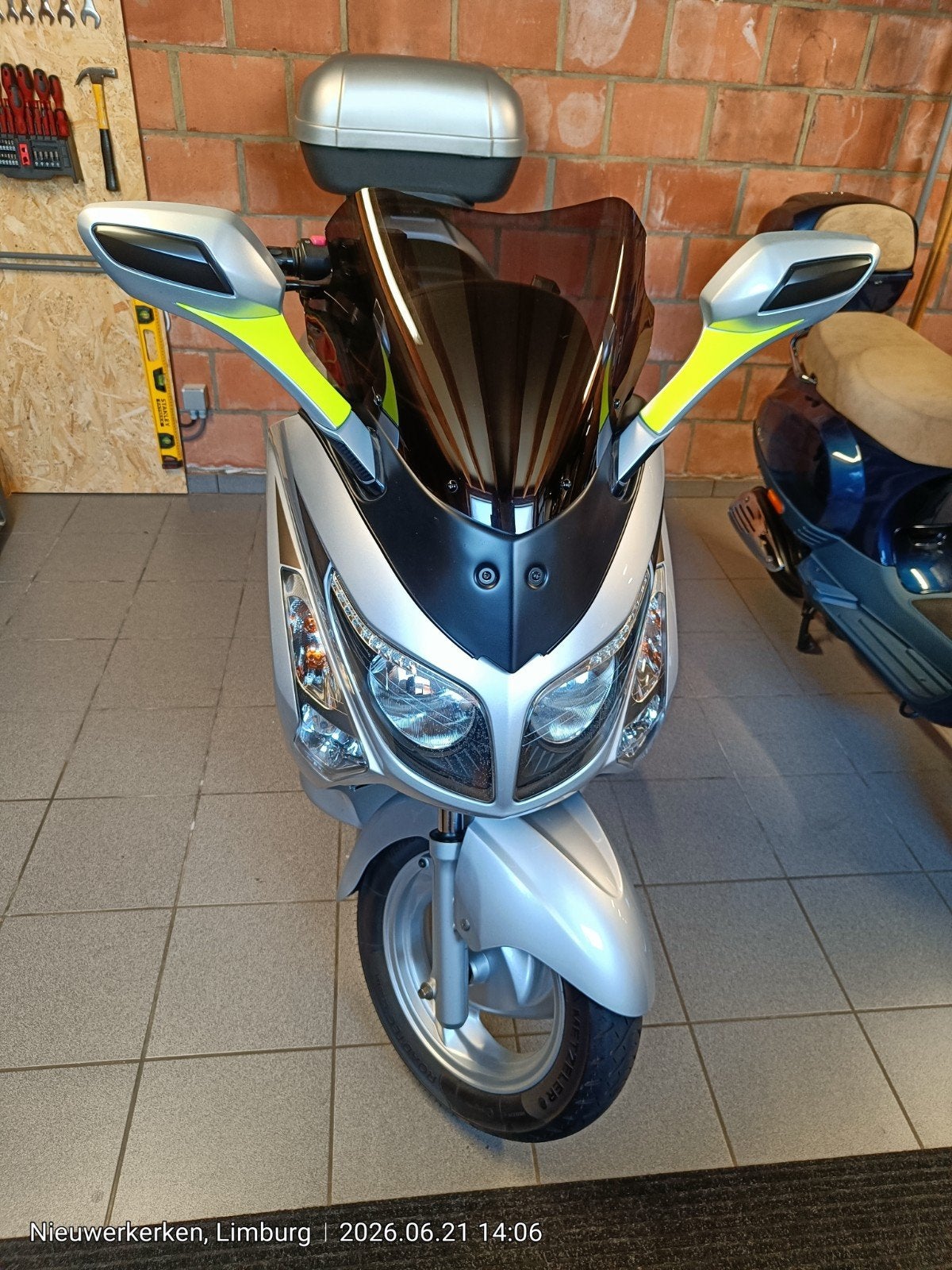 Sym Gts 250i Evo, Enlèvement