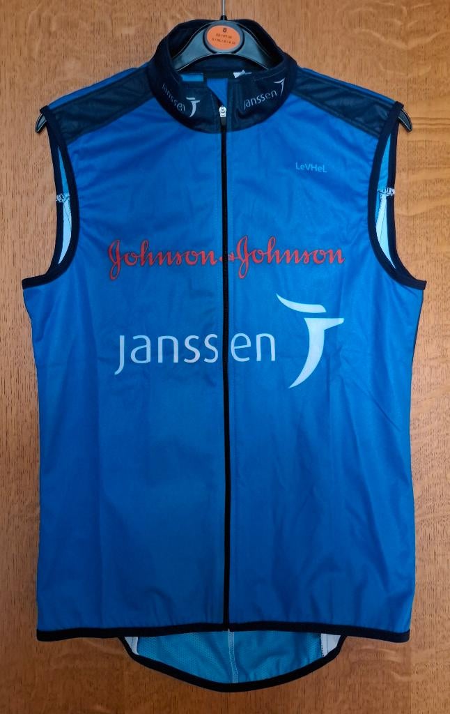 Windstopper blauw J&J LeVHeL M, Fietsen en Brommers, Ophalen of Verzenden, Nieuw, M, Bovenkleding