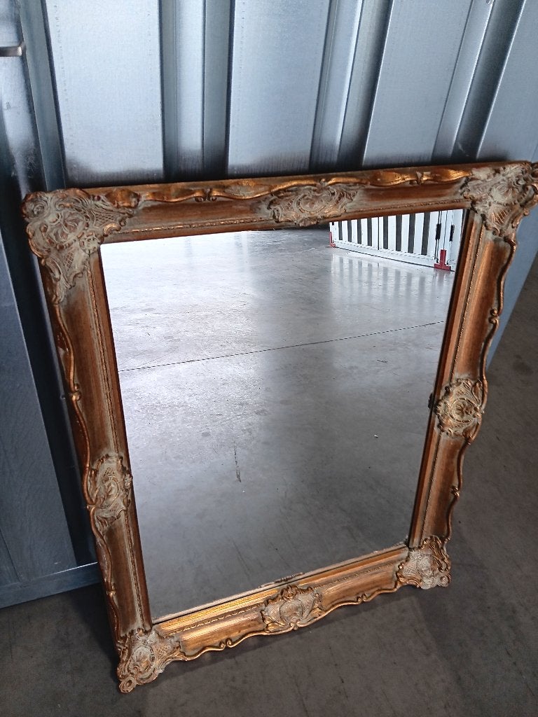 miroir ancien, Moins de 100 cm, Comme neuf, Enlèvement, 50 à 75 cm