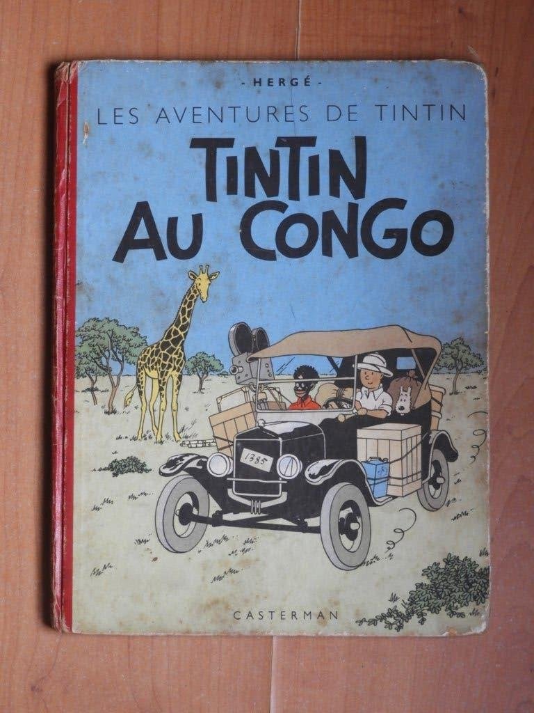 Tintin au Congo, Une BD, Enlèvement ou Envoi, Utilisé, Hergé