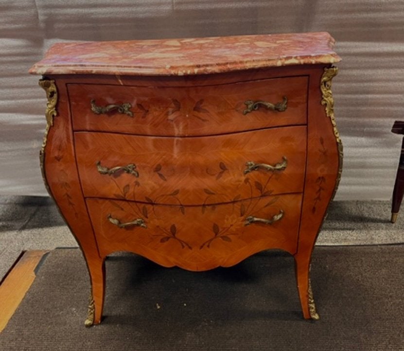 Commode italiaanse met inlegwerk, Ophalen, 100 tot 150 cm, 50 tot 100 cm, Zo goed als nieuw
