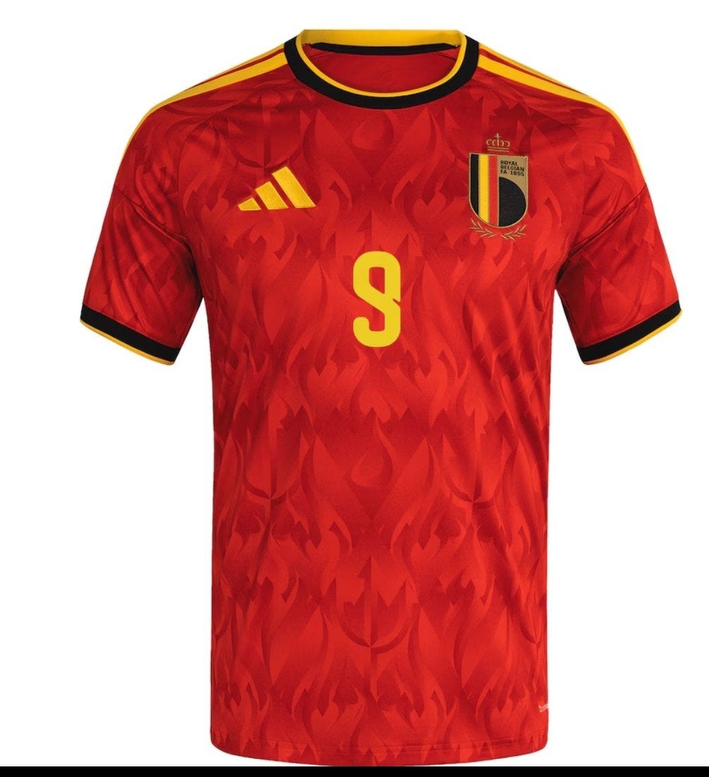 België Lukaku Thuisshirt Origineel WorldCup Nieuw 2026, Sports & Fitness, Football, Envoi