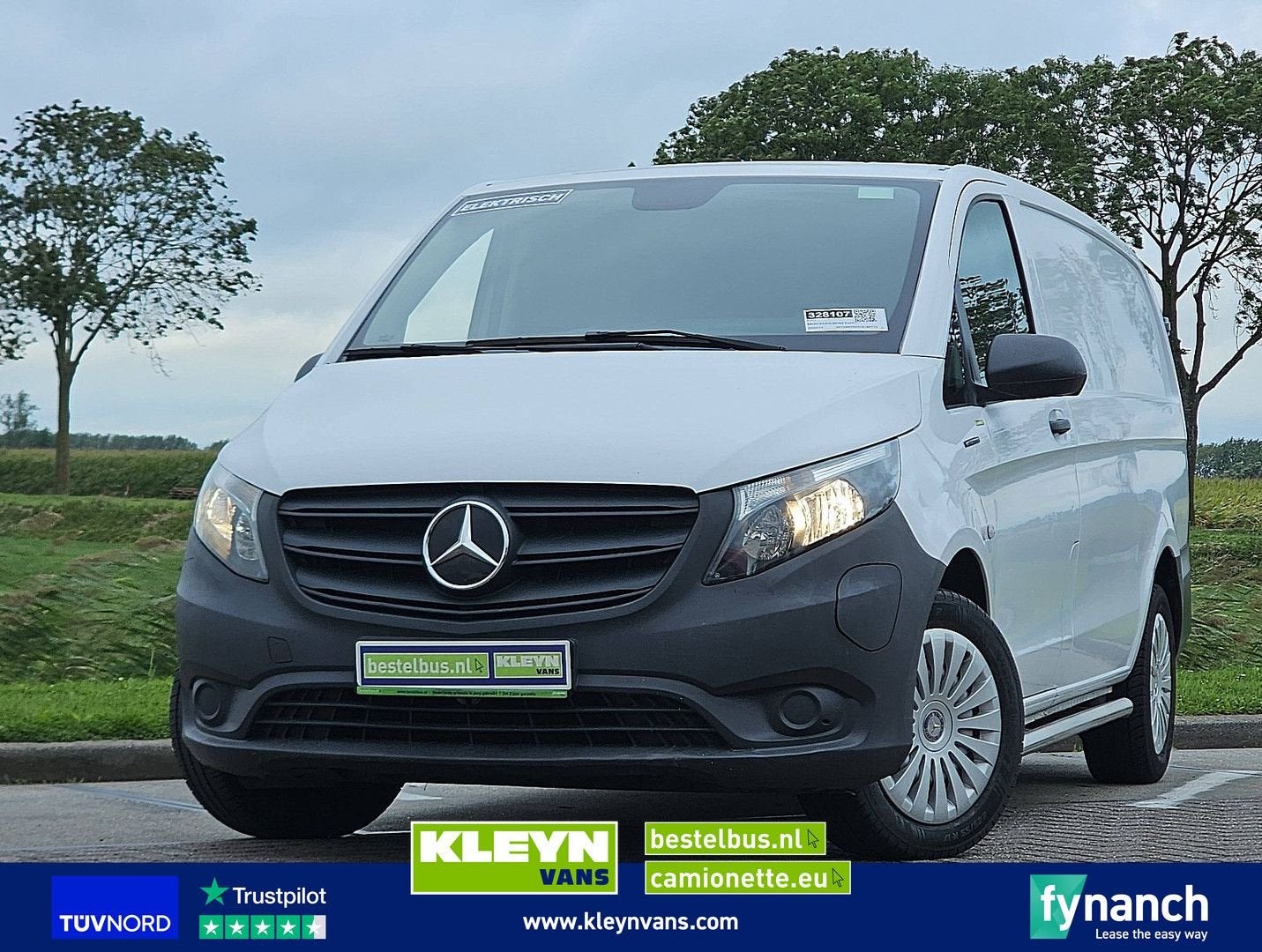 Mercedes-Benz EVITO 66Kwh Wltp 292 kms, Automaat, Wit, Mercedes-Benz, Elektrisch