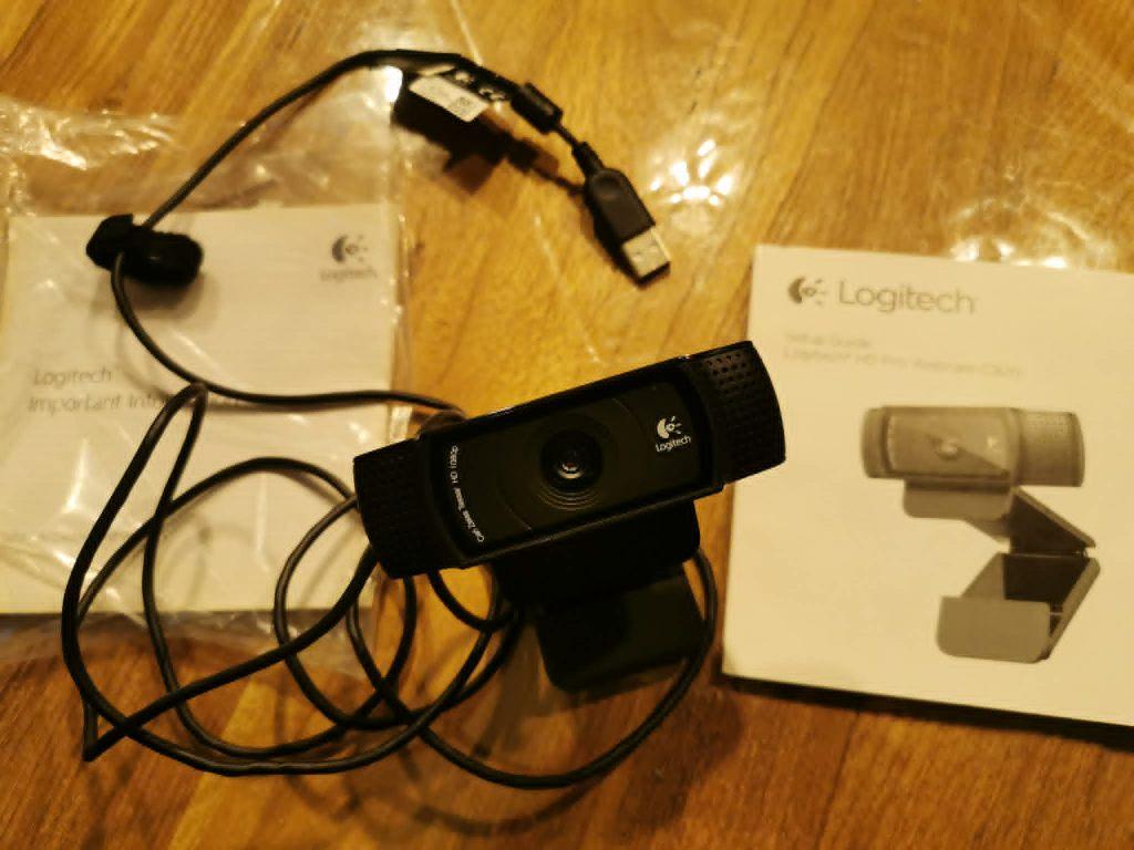 Logitech webcam, Computers en Software, Webcams, Ophalen, Logitech, Zo goed als nieuw, Windows