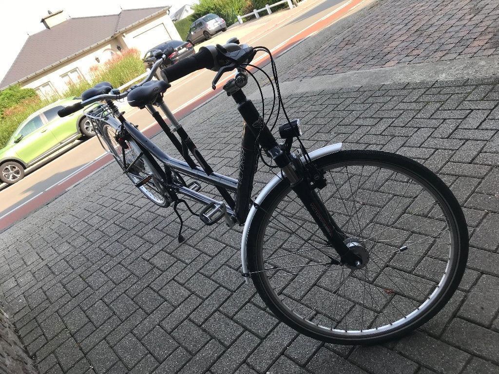 Tandem in prima staat, Fietsen en Brommers, 55 cm of meer, Ophalen, Zo goed als nieuw, 10 tot 15 versnellingen