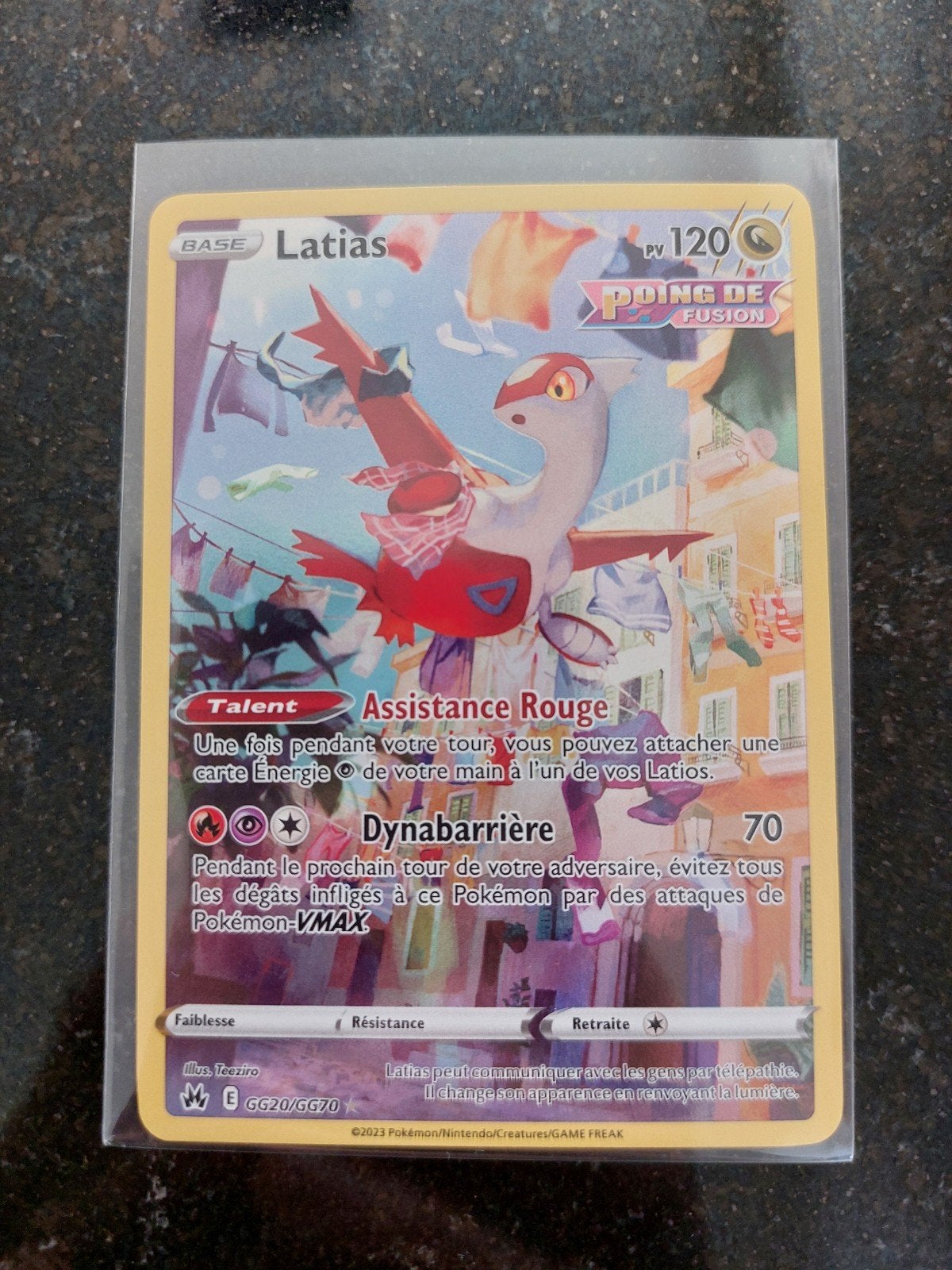 Carte Pokémon / Latias-GG20/GG70-Zénith Suprême, Enlèvement ou Envoi, Neuf, Booster