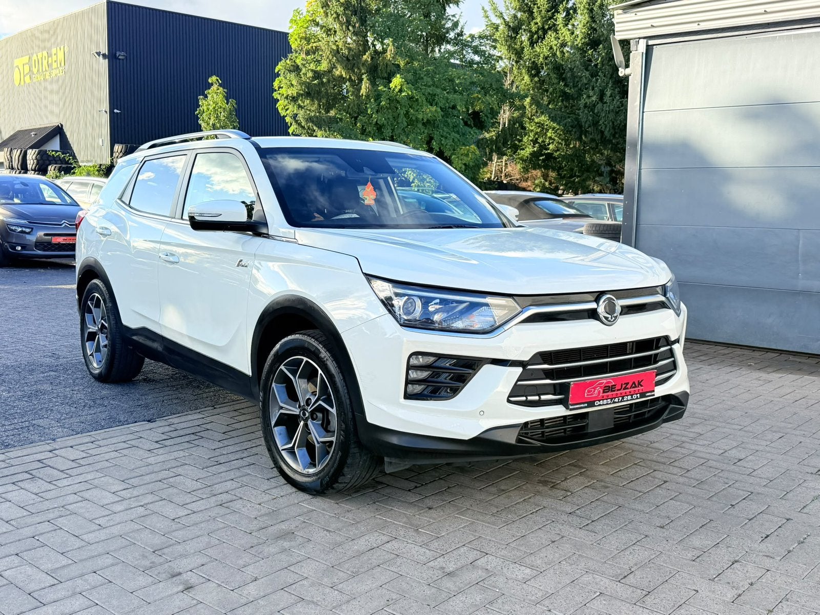 Ssangyong Korando ONYX 1.5T-GDi LPG 1j Garantie, Autos, Achat, Entreprise, Boîte manuelle, Noir