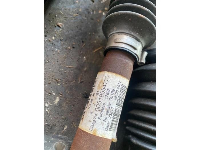 Arbre de transmission avant droit d'un Fiat 500, -, 3 mois de garantie, Utilisé, Fiat