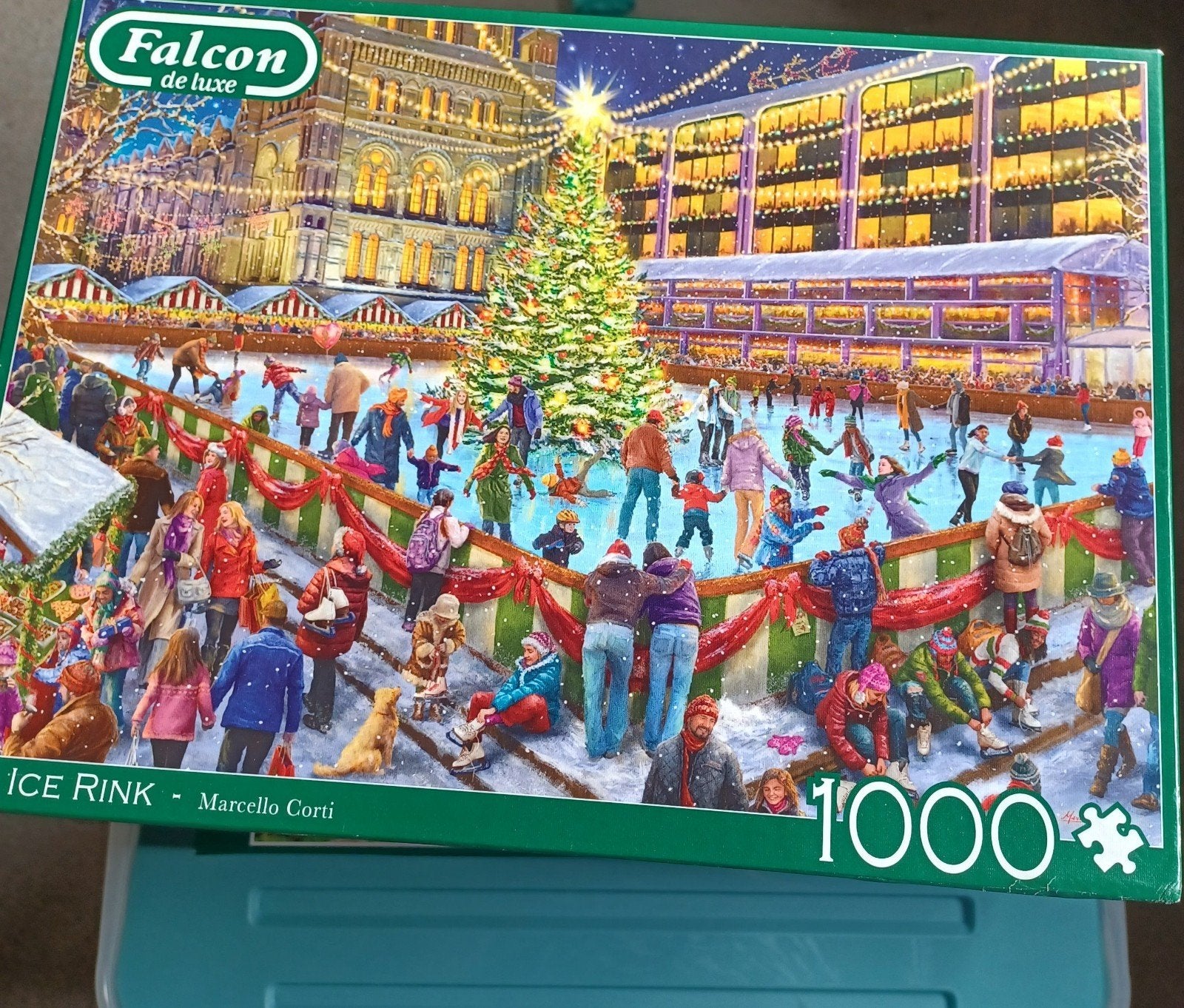 falcon puzzel 1000 stukjes, Hobby & Loisirs créatifs, Enlèvement ou Envoi, 500 à 1500 pièces, Comme neuf, Puzzle