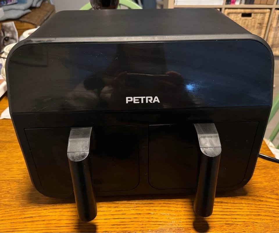 Dubbele airfryer, merk Petra, Elektronische apparatuur, Airfryers, Ophalen, Zo goed als nieuw, Airfryer