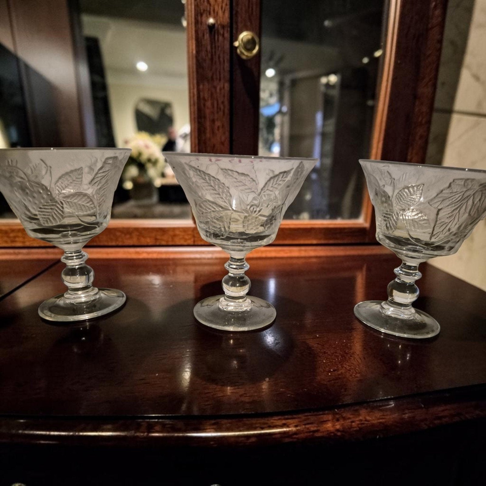 vintage glazen, Ophalen of Verzenden