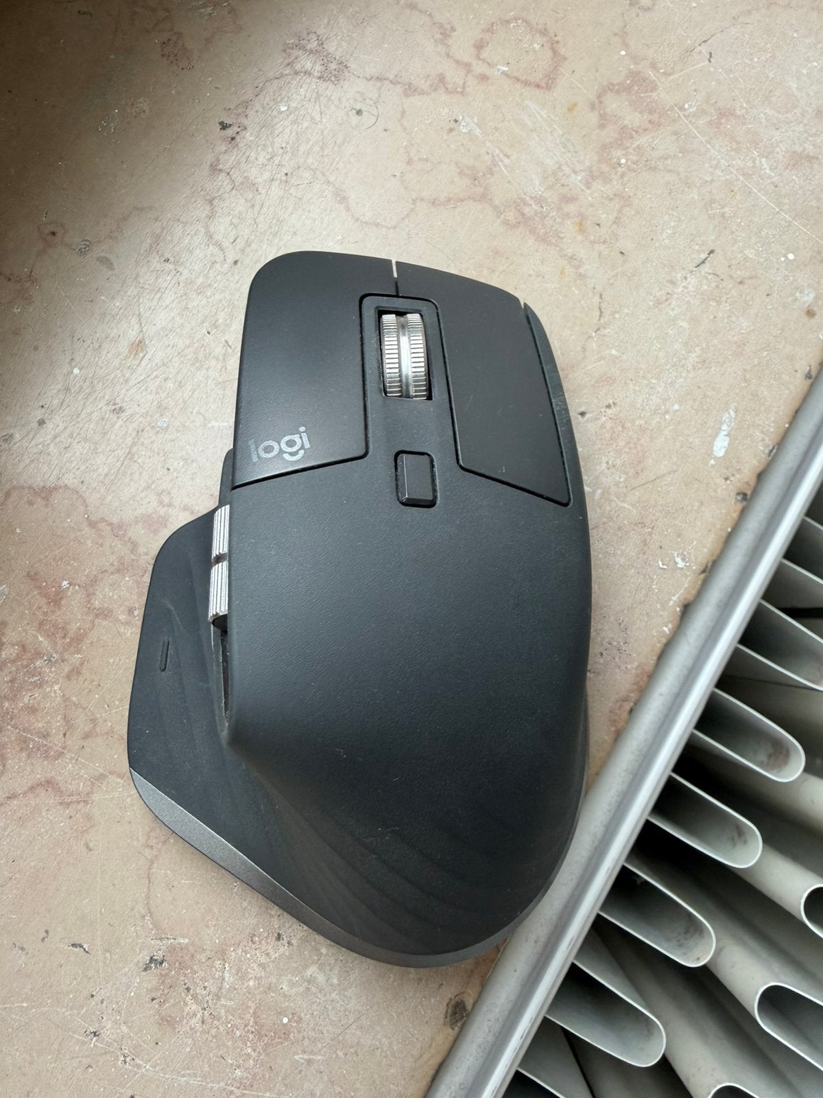 Logitech MX Master 3S Draadloze Muis Grafiet Bluetooth & USB, Computers en Software, Muizen, Ophalen, Zo goed als nieuw, Muis