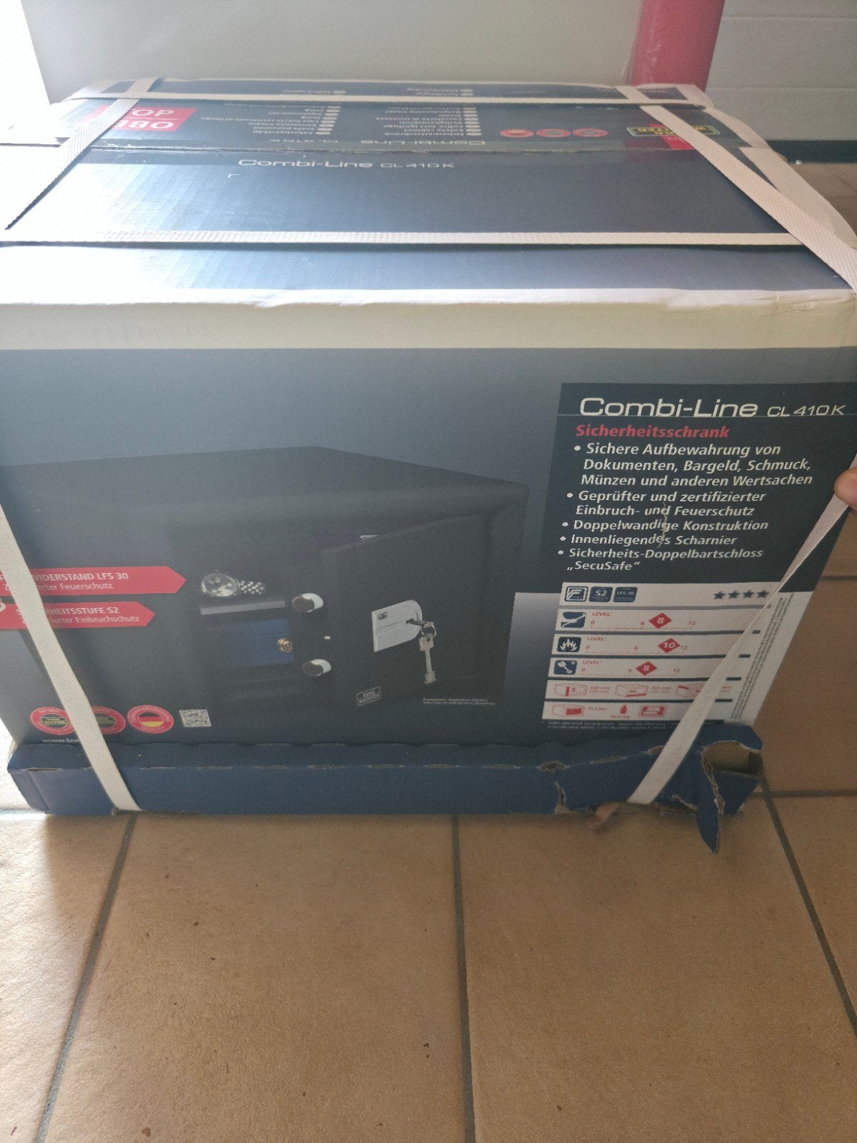 Burg Wachter Combi-Line CL 410 K Kluis, Ophalen, Nieuw, Brandkast