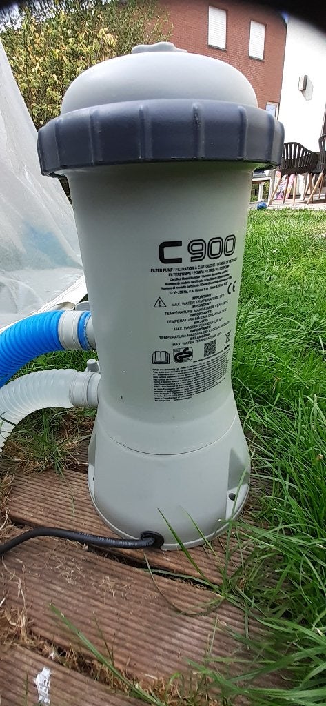 Intex filterpomp C900, Tuin en Terras, Ophalen, Zo goed als nieuw, Filter