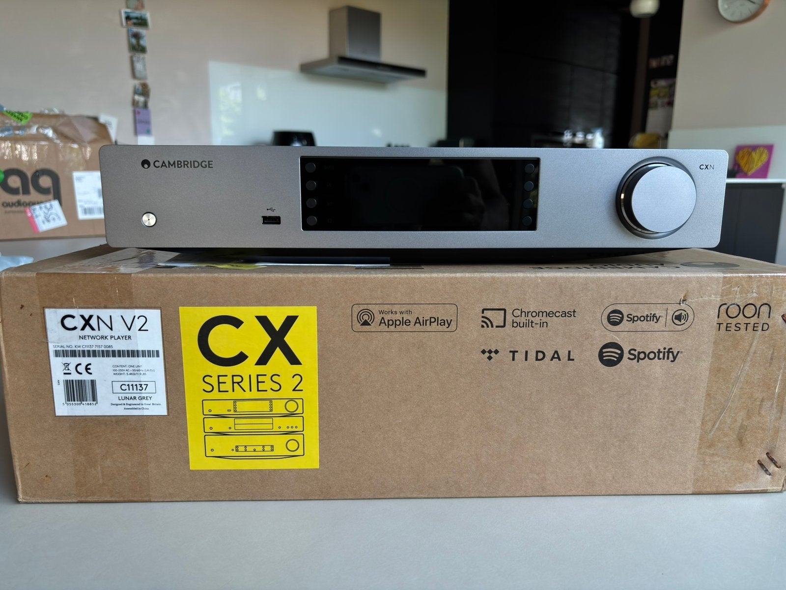 Cambridge audio CXN V2, Ophalen of Verzenden, Zo goed als nieuw