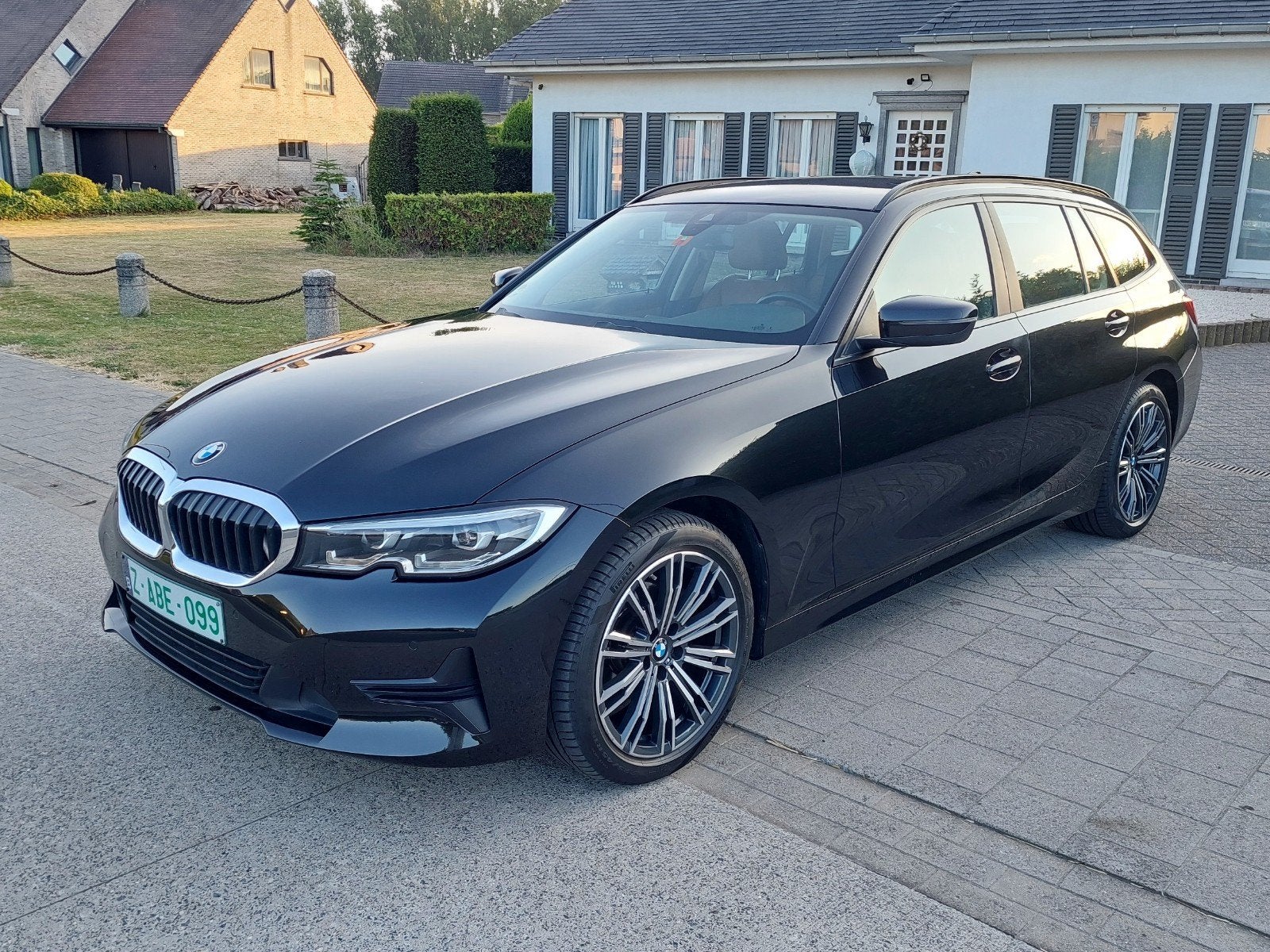 BMW 318Da *2020 *118 000km *GARANTIE, Auto's, 1995 cc, Euro 6, 4 cilinders, Zwart