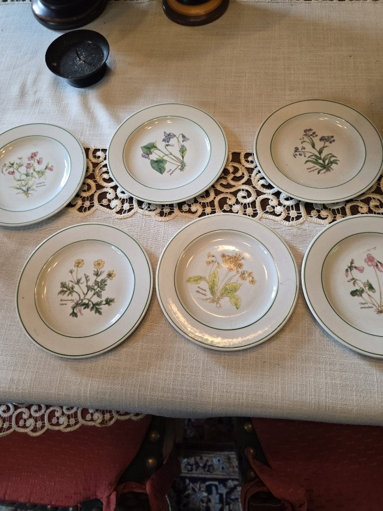Design Bordjes met bloemen, Ophalen