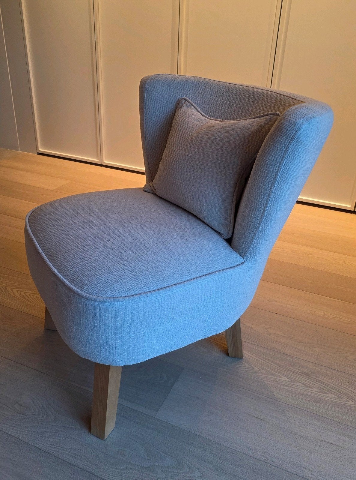 Fauteuil confortable beige/taupe, Maison & Meubles, Enlèvement