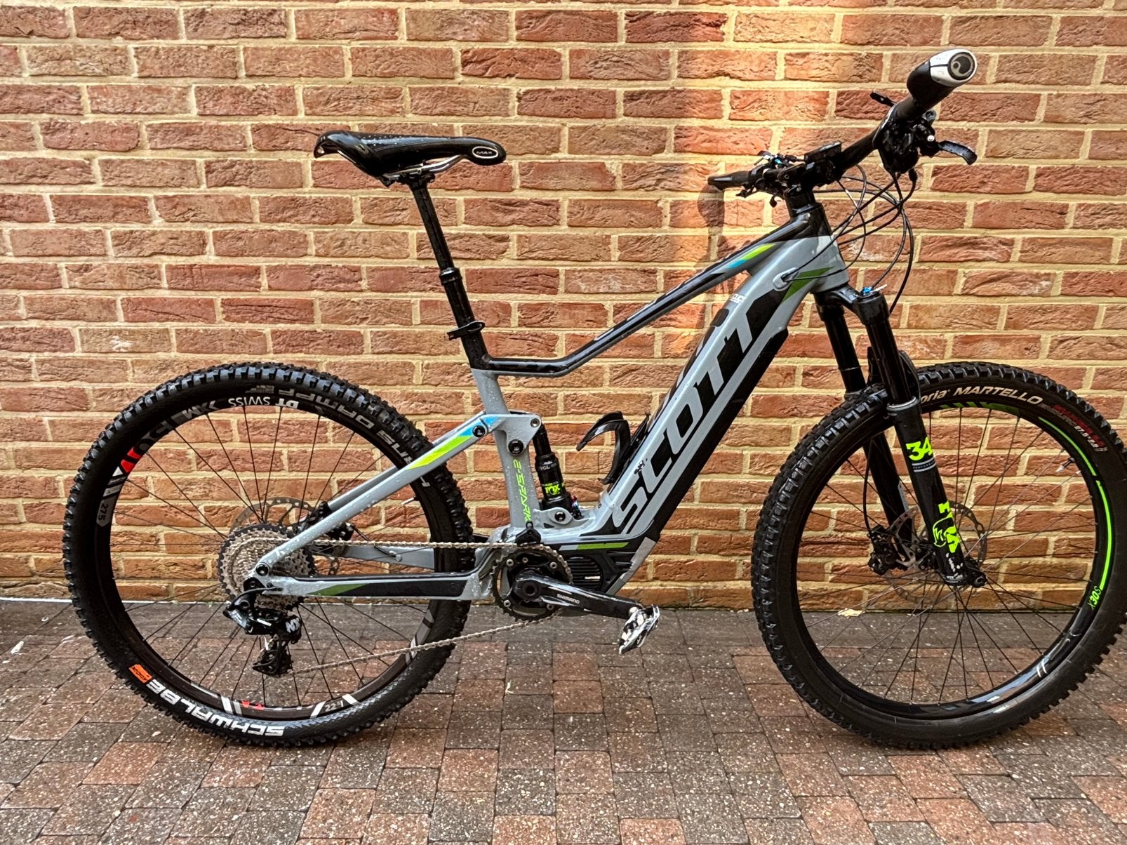 E-MTB Medium, Fietsen en Brommers, Ophalen, Gebruikt, Schijfrem, Heren