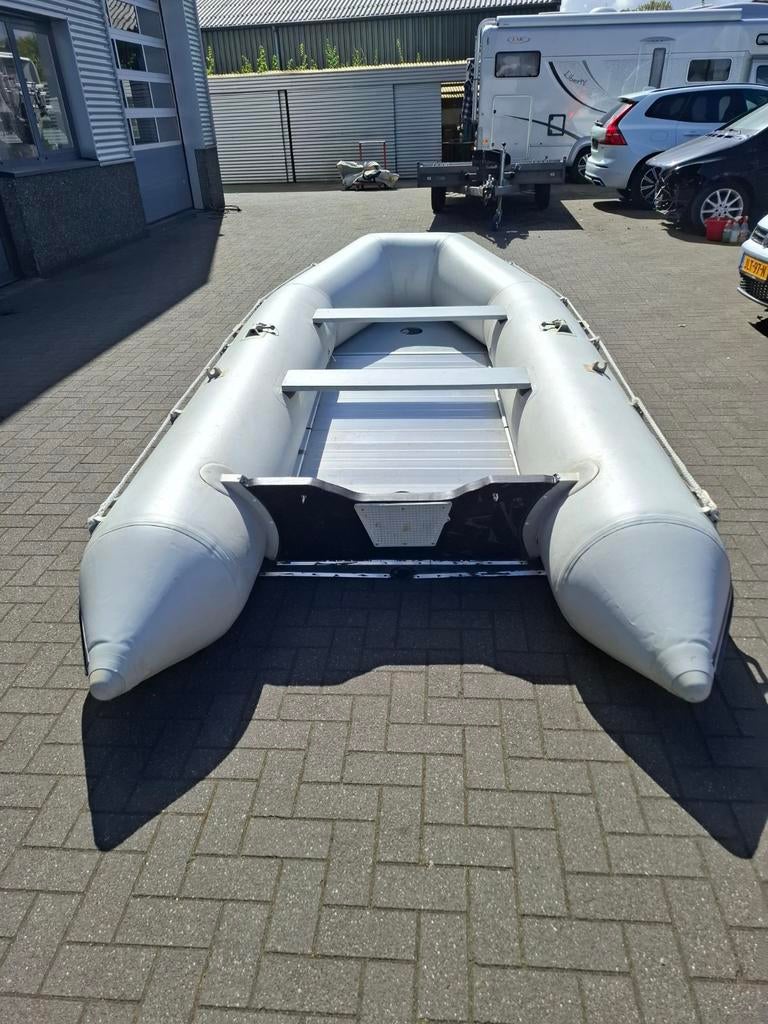 Marinesports rubberboot met 30 pk Mercury motor., Watersport en Boten, Ophalen, Benzine