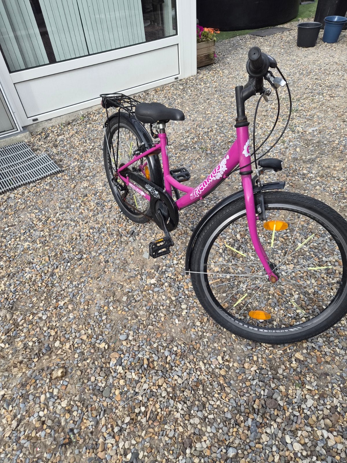 meisjes fiets, Enlèvement