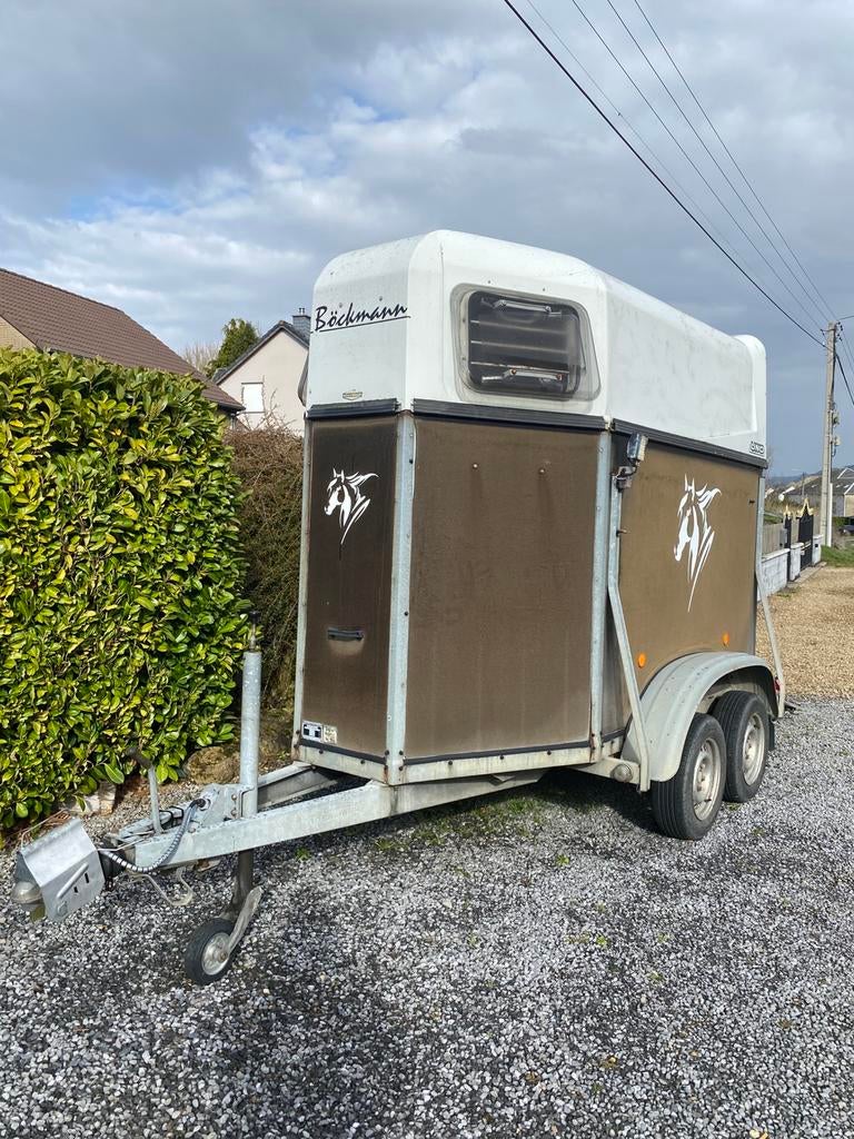 Van Bockmann uno 1,5 (prix négociable), Ophalen, Gebruikt, Hout, 1½-paards trailer