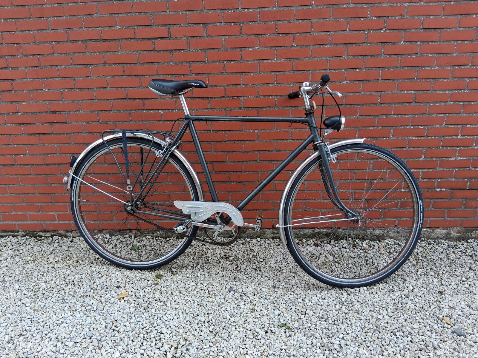 herenfiets voor student, Ophalen