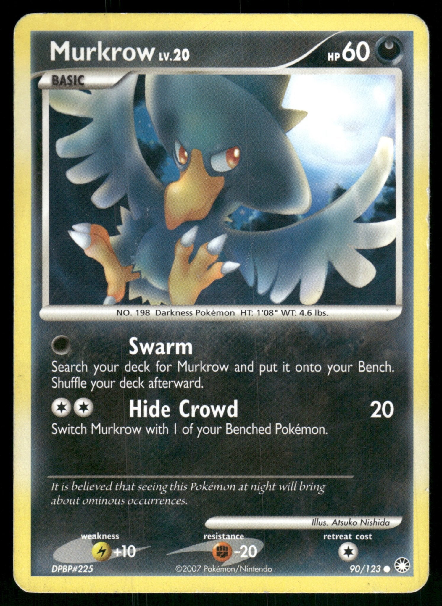 Murkrow 90/123 - Mysterious Treasures (EX), Verzenden