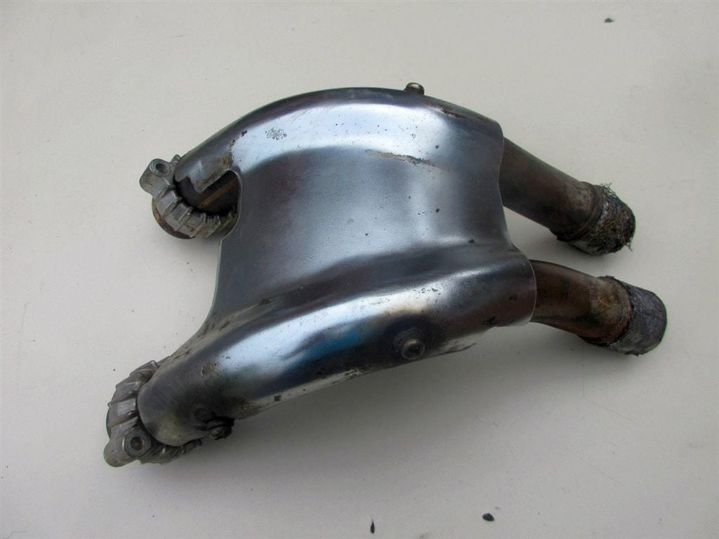 Honda VF750F uitlaatbochten spruitstuk VF 750 uitlaat bocht, Ophalen of Verzenden, Gebruikt