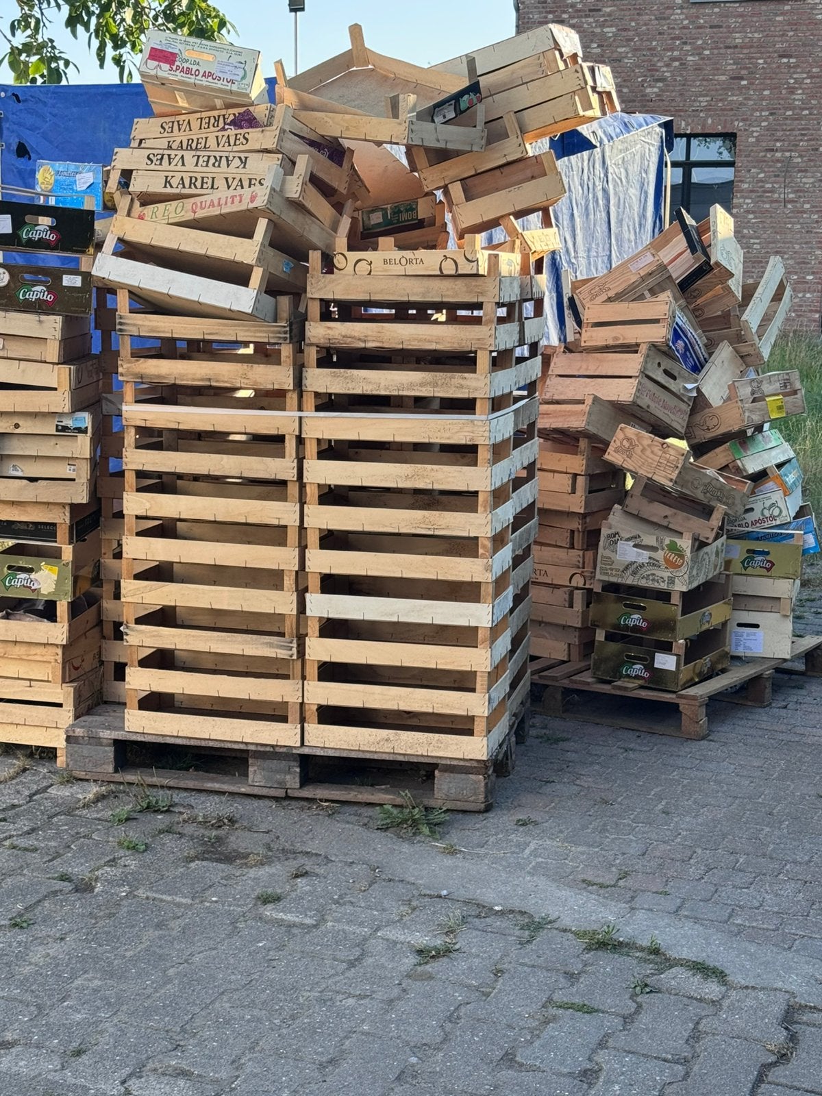 Gratis houten kratjes gebruikt, Enlèvement, Utilisé