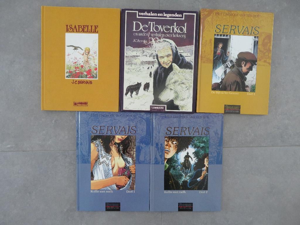 5 x hardcover strips J.C. Servais, Livres, BD, Plusieurs BD, Enlèvement ou Envoi, Comme neuf, J.C. Servais