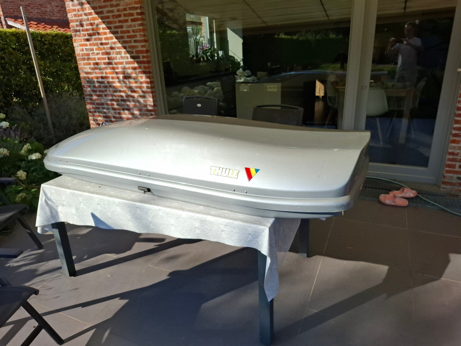 Dakkoffer Thule grootste maat, Ophalen