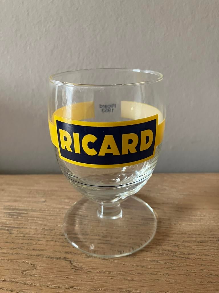 *****Ricard glas : COLLECTOR’S ITEM *****, Ophalen, Zo goed als nieuw