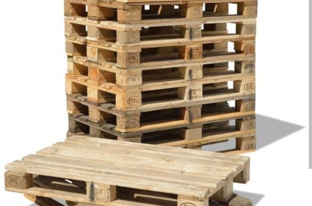 Europalletten, Ophalen, Gebruikt, Overige houtsoorten, Pallet