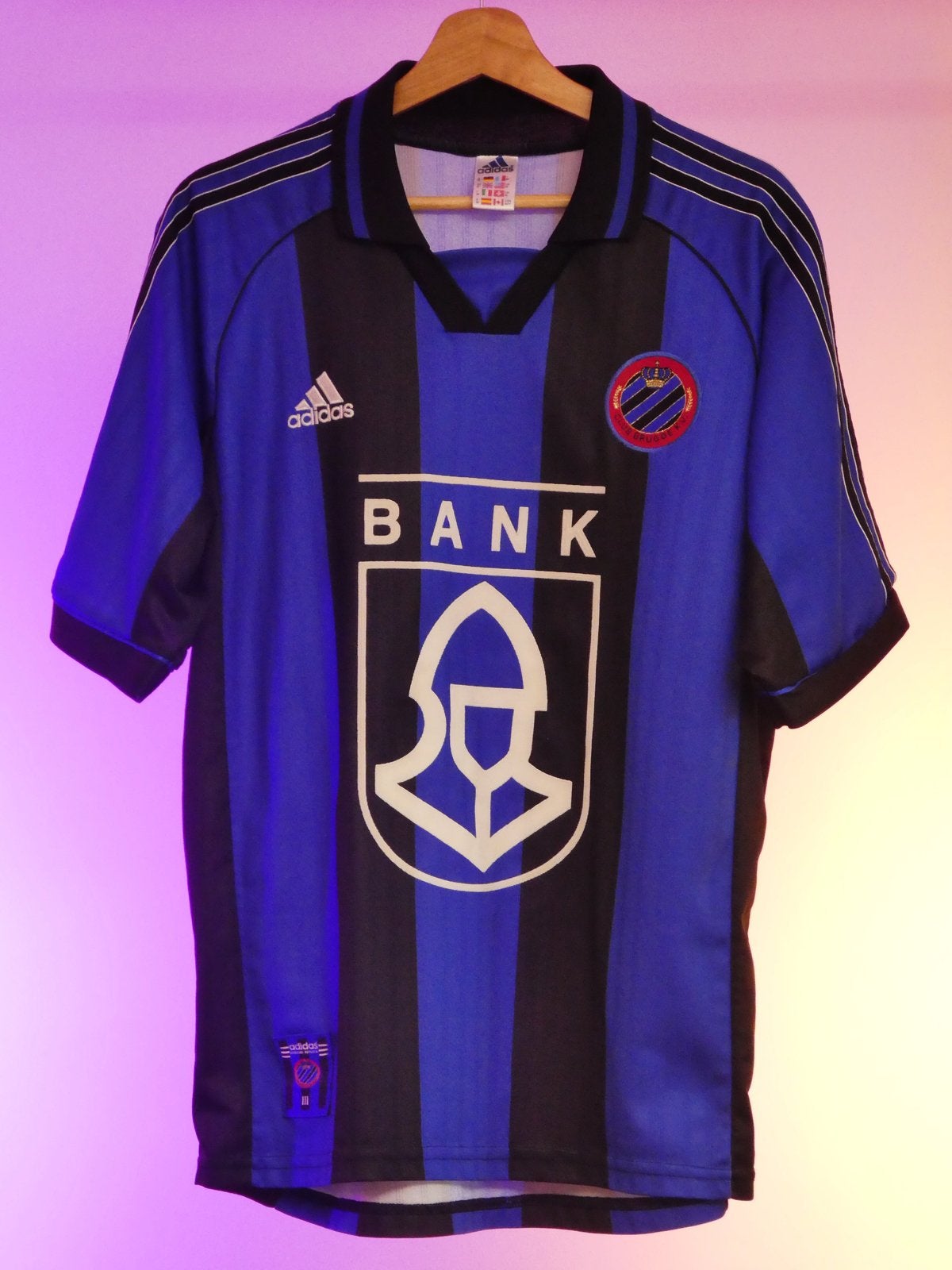 Club Brugge 1999/2000 Thuis shirt L, Maat M, Ophalen of Verzenden, Zo goed als nieuw, Shirt