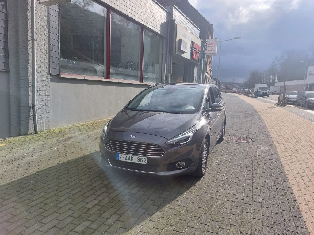 Ford S-Max 2.0 TDCI 150ch 7-zits titanium panoramadak, Auto's, Testrit aan huis, 4 cilinders, 7 zetels, 5 deurs