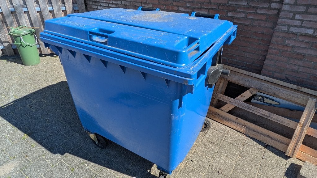 1100 liter containter | schoon | opslag hout, Tuin en Terras, Brandhout, Ophalen